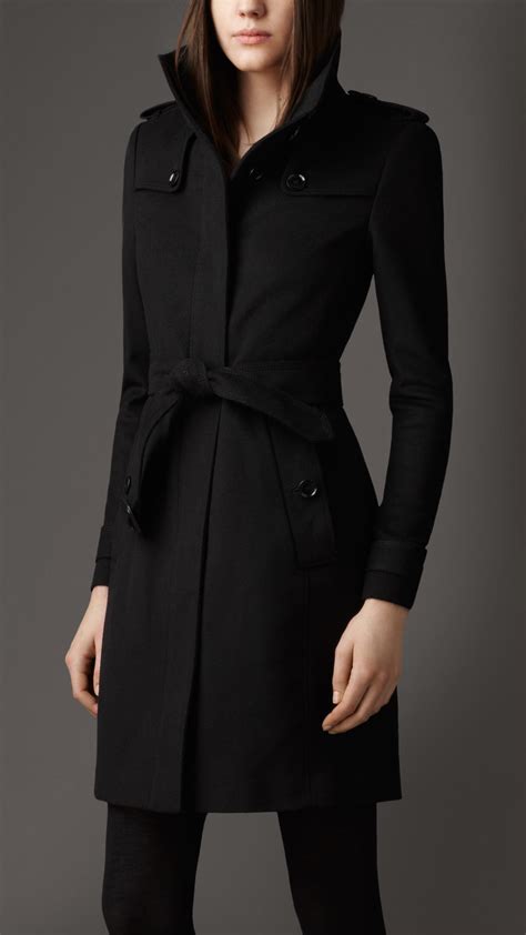 Black Wool Coat 